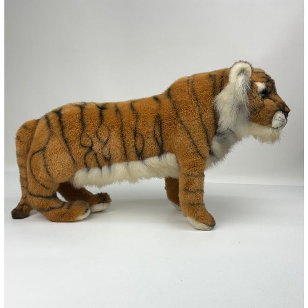 Vintage NOS Russ Berrie Yomiko Collection Tiger Large Plush Stuffed Animal 24in